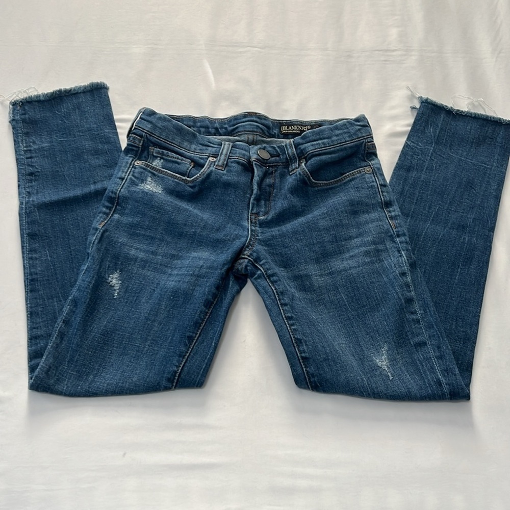 Blank NYC Crop Girlfriend Jeans